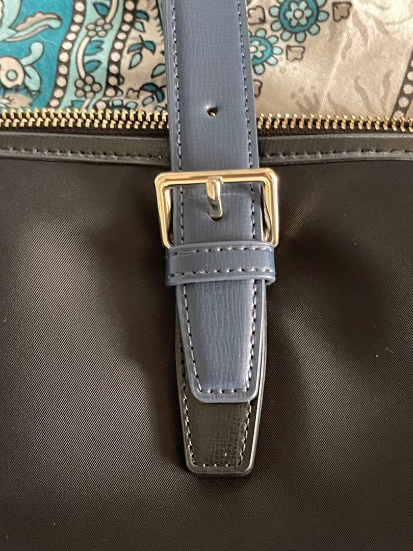 美品　ポールスミス　ビジネスバッグ　肩掛け　ナイロン　レザー