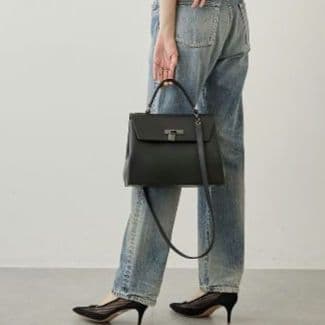 美品✨️ DESIGNINVERSO　ワンハンドルBAG ショルダーバッグ黒