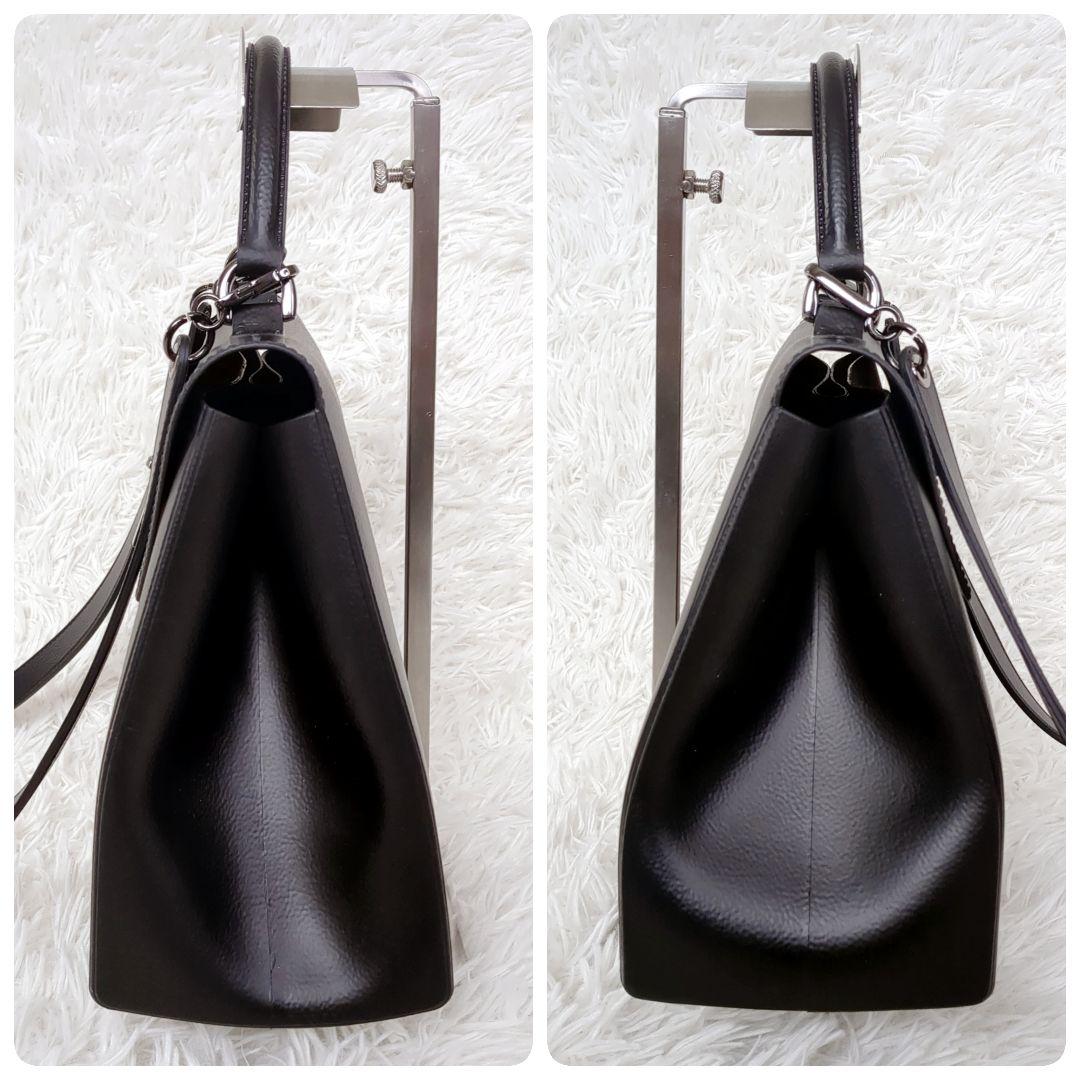 美品✨️ DESIGNINVERSO　ワンハンドルBAG ショルダーバッグ黒