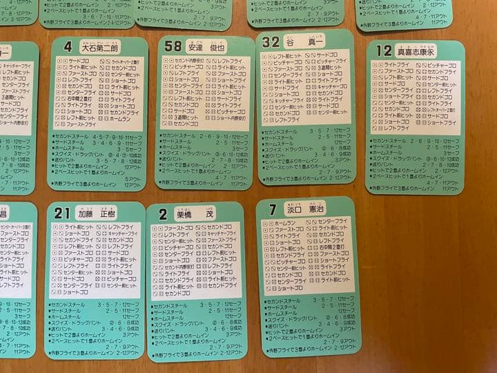 プロ野球カードゲーム　'89 近鉄バッファローズ