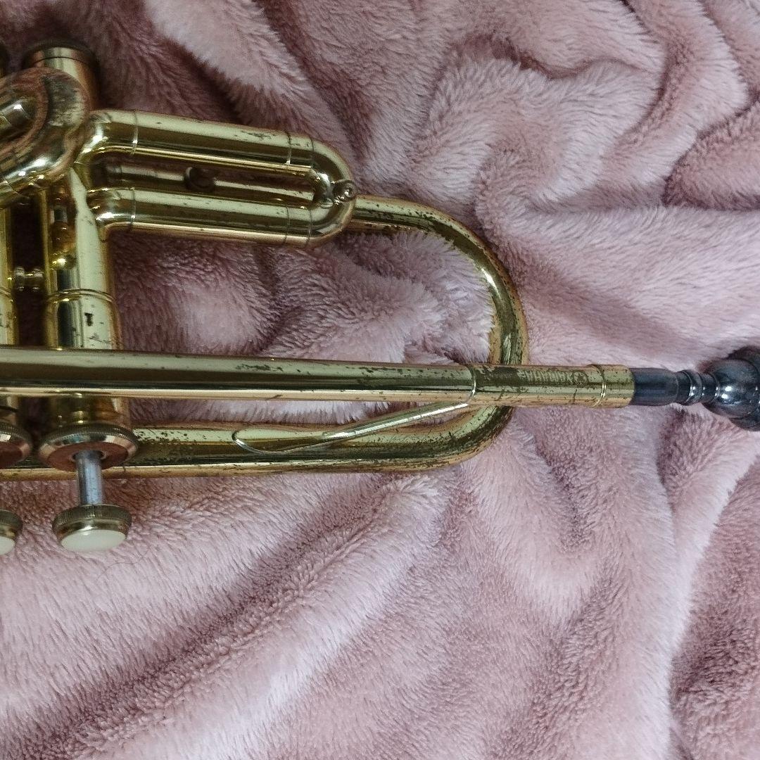ユ*ン様 ヤマハ YTR-234 トランペット 本体 金ラッカー　ジャンク