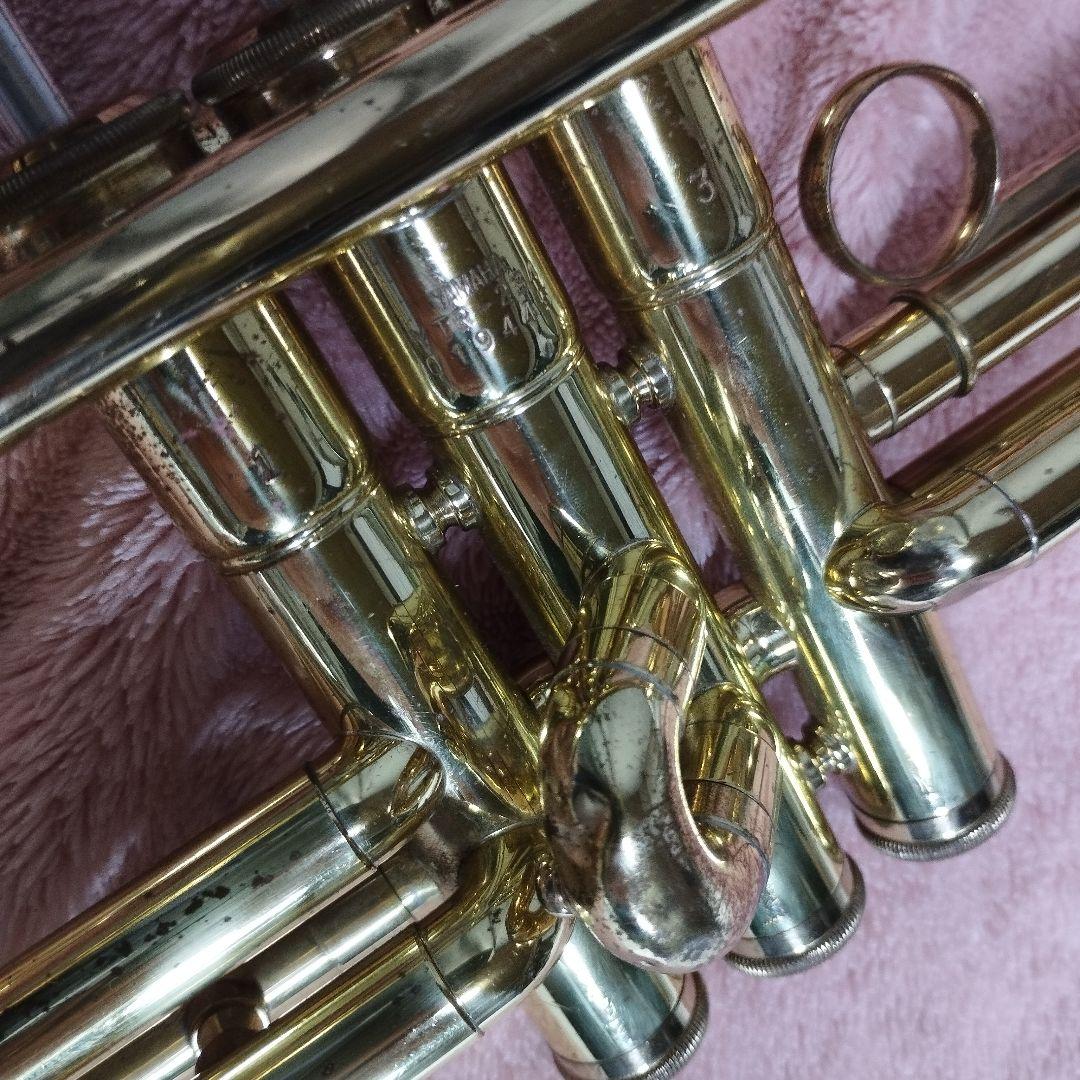 ユ*ン様 ヤマハ YTR-234 トランペット 本体 金ラッカー　ジャンク