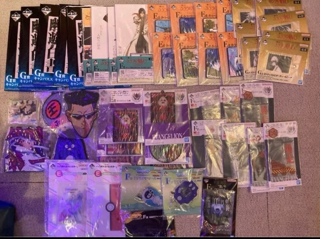 約286点　一番くじ　少年誌　下位賞　＆　フィギュア5点　まとめ売り　ジャンプ系