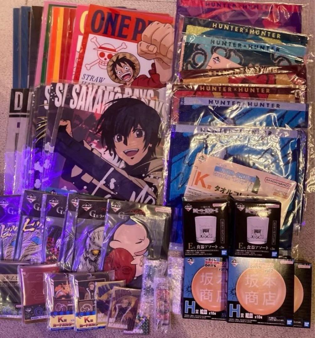 約286点　一番くじ　少年誌　下位賞　＆　フィギュア5点　まとめ売り　ジャンプ系