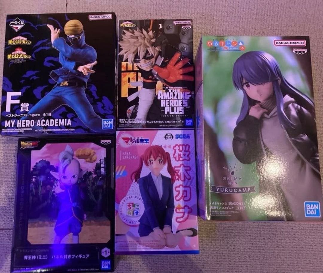 約286点　一番くじ　少年誌　下位賞　＆　フィギュア5点　まとめ売り　ジャンプ系