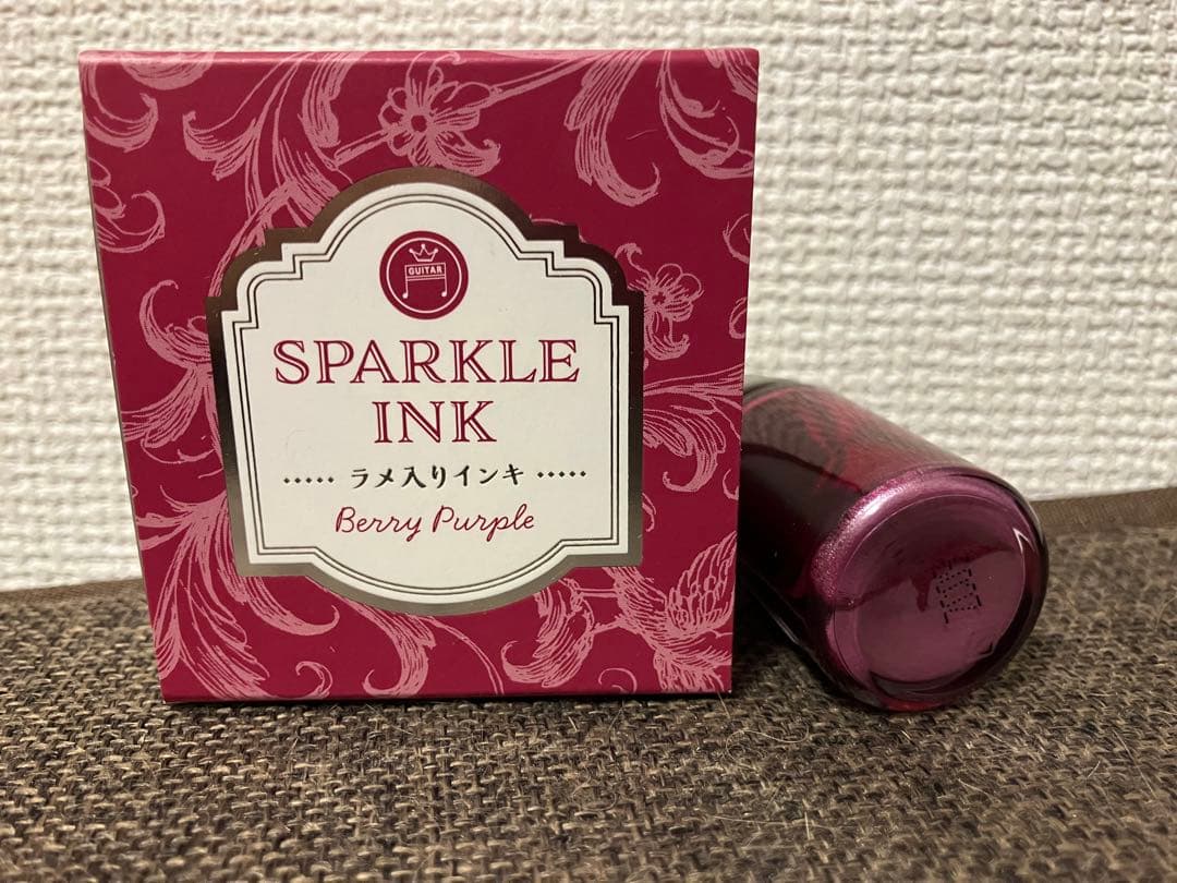 ハイカラインキ7色、ギタースパークルインキ3色　セット