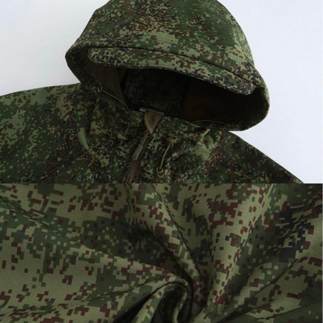 ロシア軍/北朝鮮軍現用迷彩戦闘服上下防水ゴアテックスタクティカル戦争