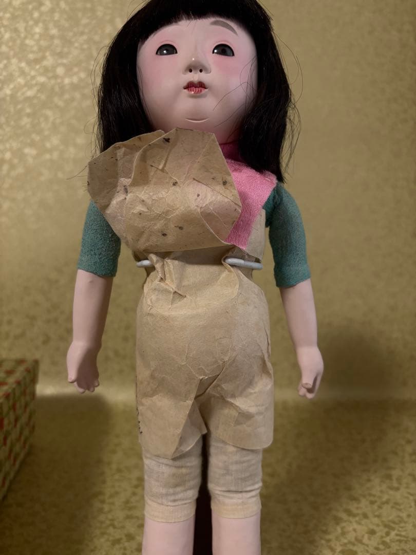 市松人形　抱き人形　３５cm