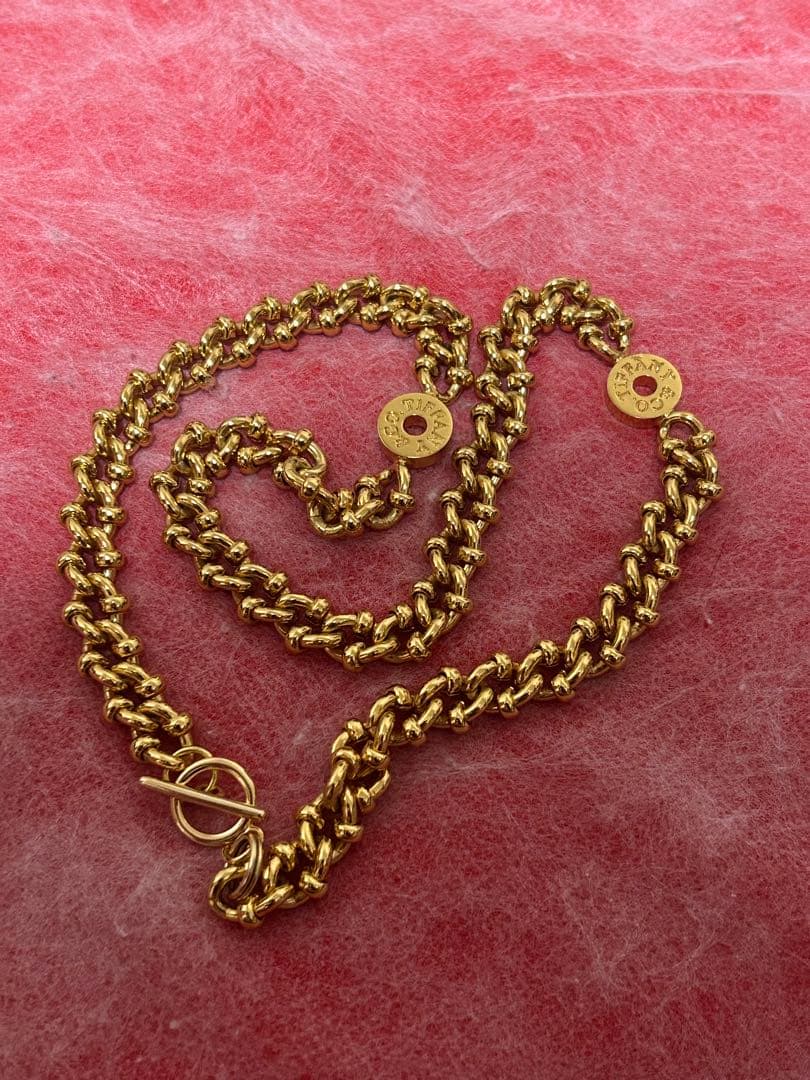 N*i様 Tiffany刻印ゴールドカラーチェーン　50cm