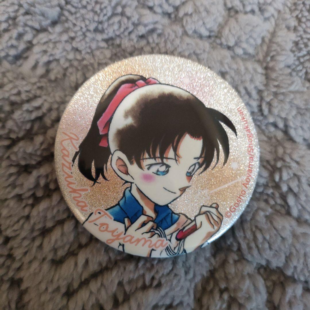 N　名探偵コナン　中国　限定　遠山 和葉　缶バッチ　原作