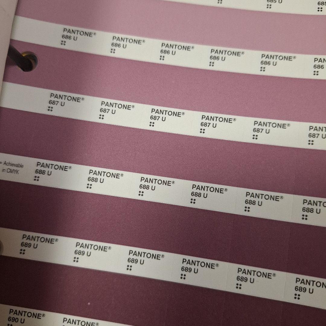 【PANTONE】 solid chips uncoated カラー見本