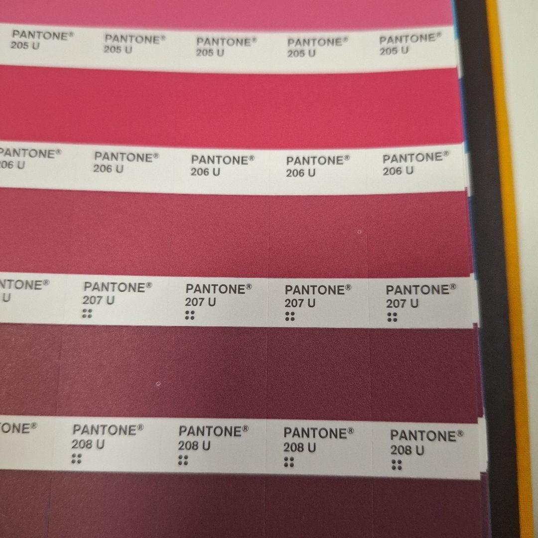 【PANTONE】 solid chips uncoated カラー見本
