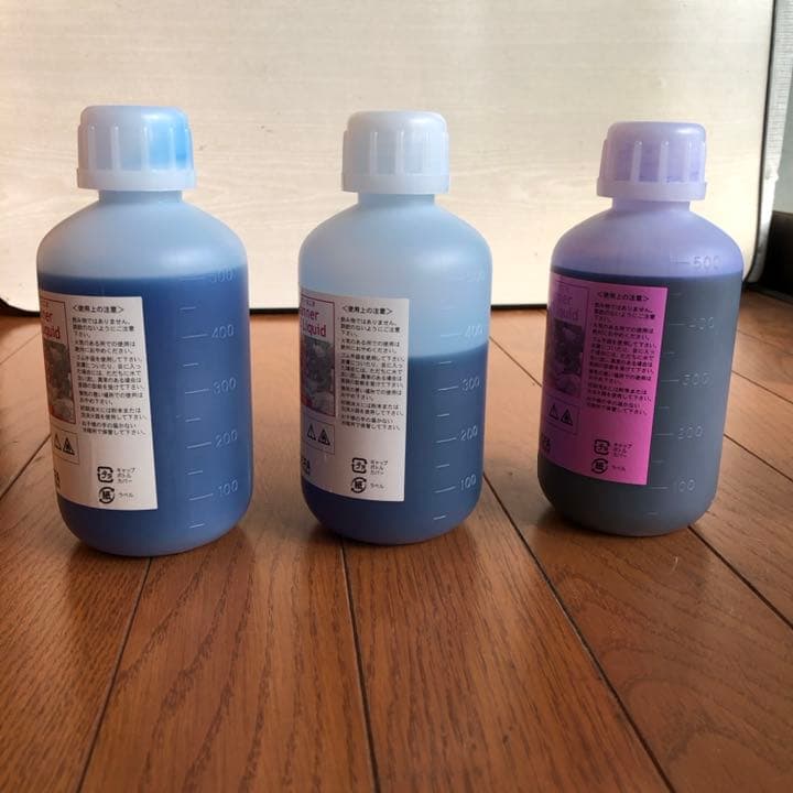 値下げ【プリザーブドフラワー】加工液　新品多数＆中古品　容器付き