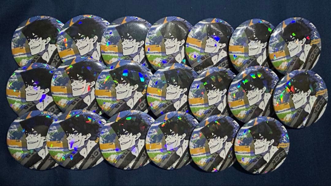 烏旅人 マズル ホログラム缶バッジ