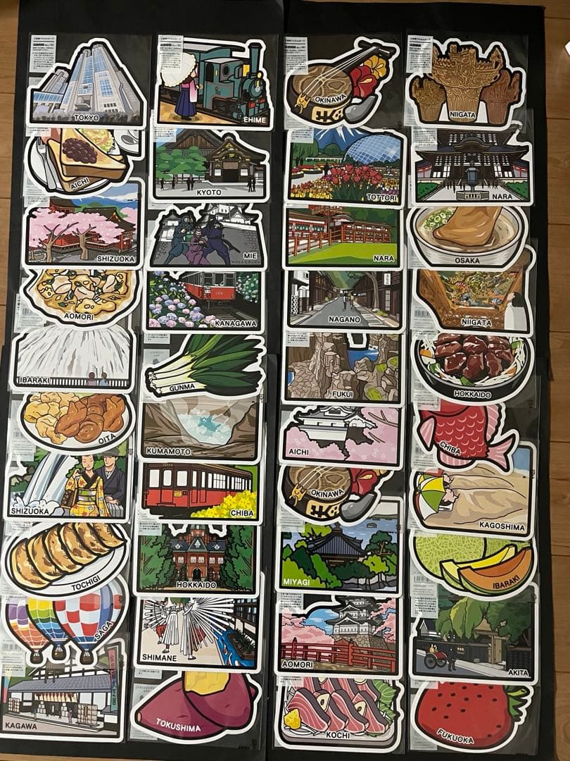 ご当地フォルムカード　まとめ売り　160枚①