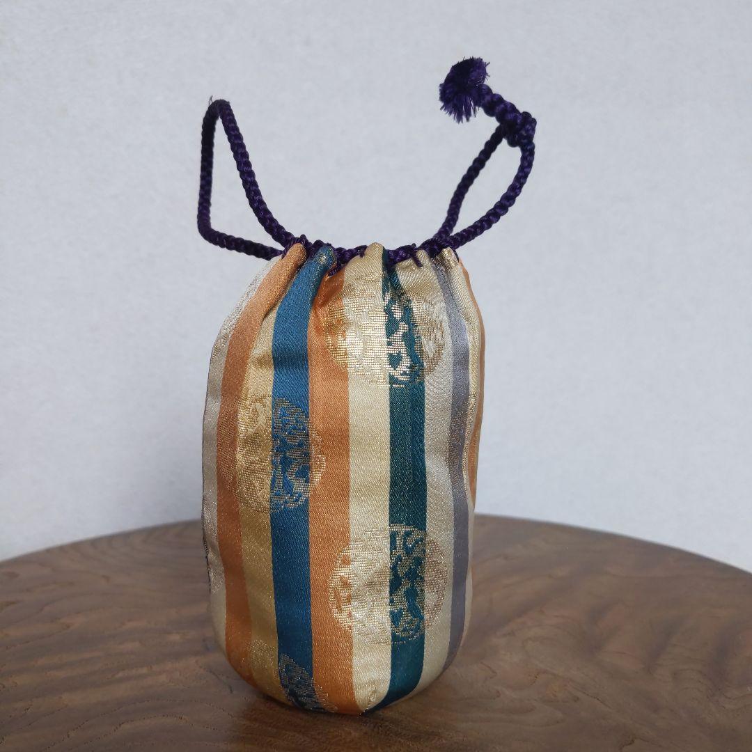 茶道具　【diana】　膳所焼　生野写　茶入　陽炎園　仕履付　表千家