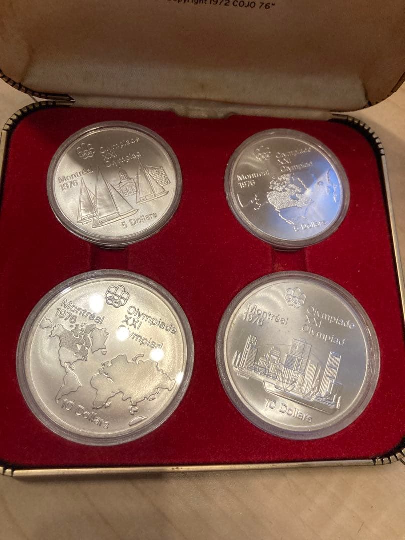 カナダ　モントリオールオリンピック　1976 記念　4ret