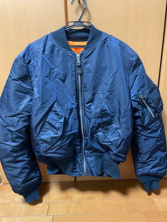 中田商店VALLEYAPPARELバレイアパレルフライトジャケットネイビー