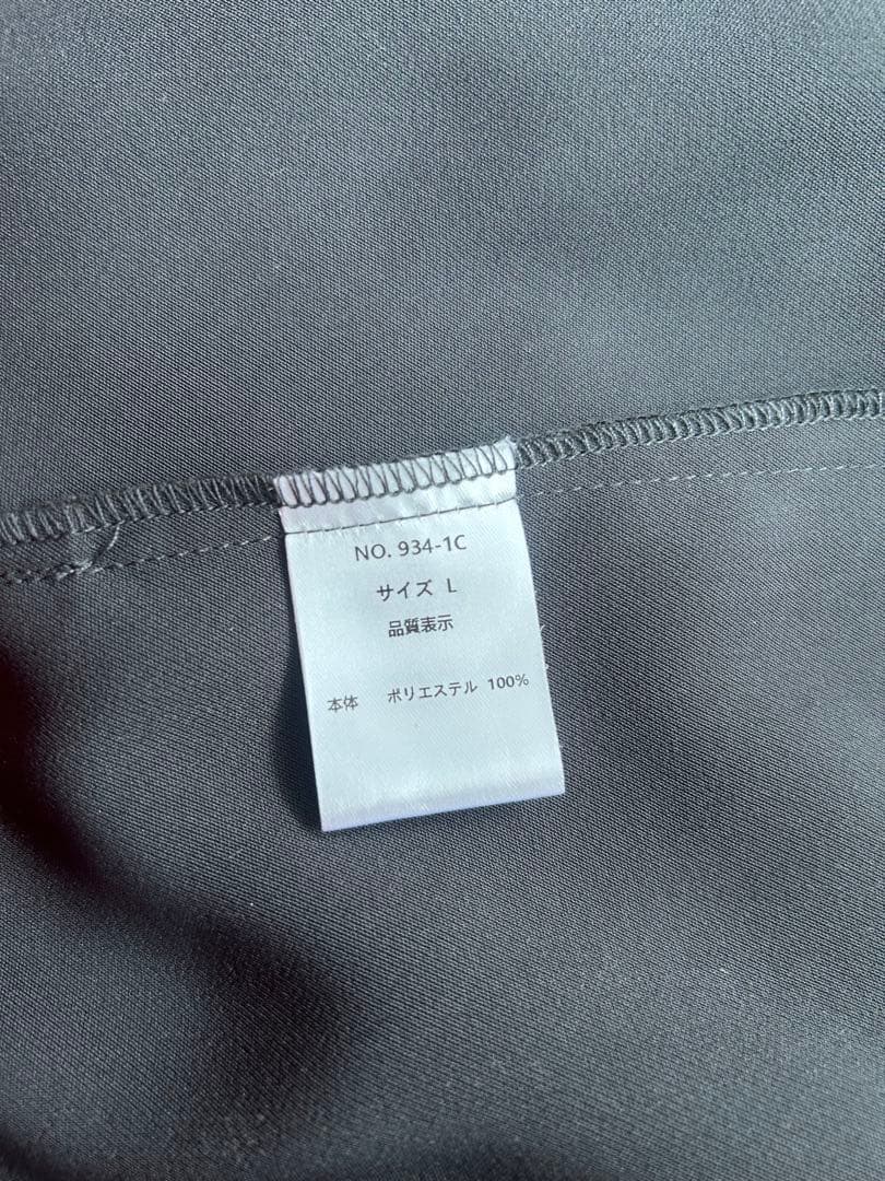 新品✨ エト．ユニヴェール　トランスペアレントヘムセットアップドレス　黒　L