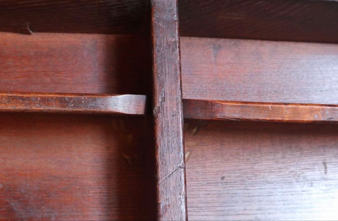 栓材の折りたたみ角ちゃぶ台　古道具 古家具 アンティーク