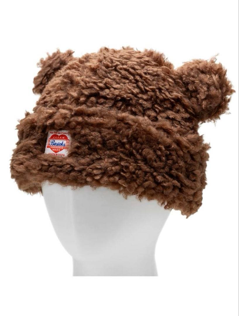 【BASICKS/ベーシックス】Bear Beanie ベアビーニー M