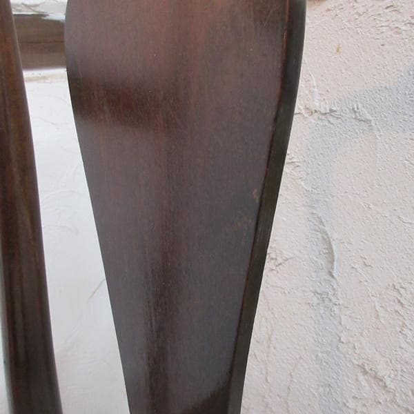 イギリス アンティーク 家具 クイーンアンチェア 猫脚 椅子 英国 4113e