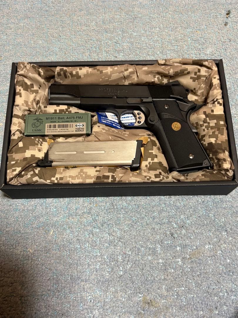 東京マルイMEUピストル コルトガバメント　東京マルイ純正ガス付き