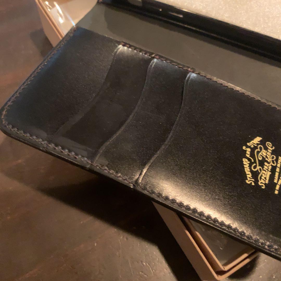 新品箱入りシュペリオールレイバー iPhoneX レザーケース黒 コードバン