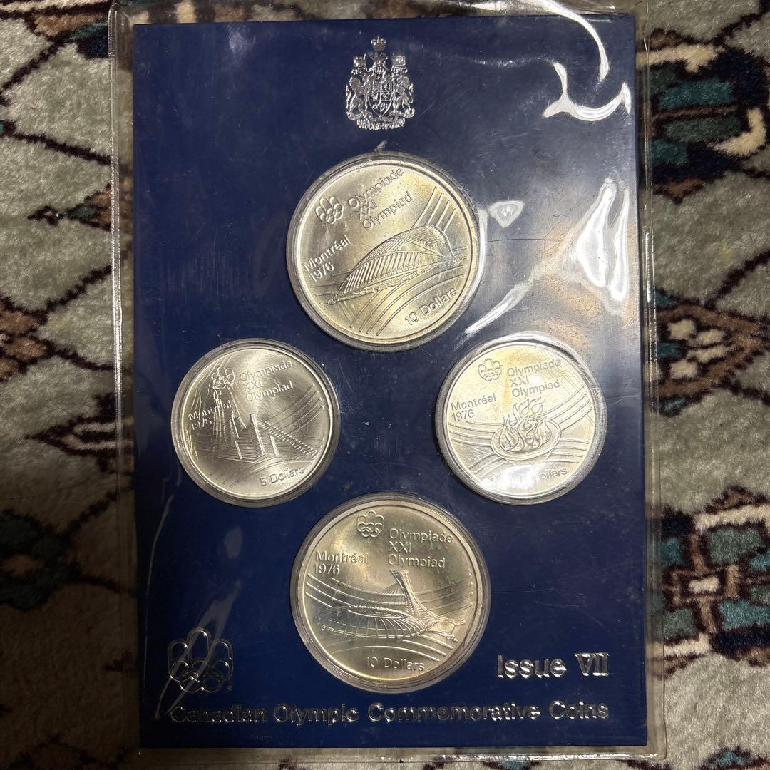 1976年カナダオリンピック記念4枚セット