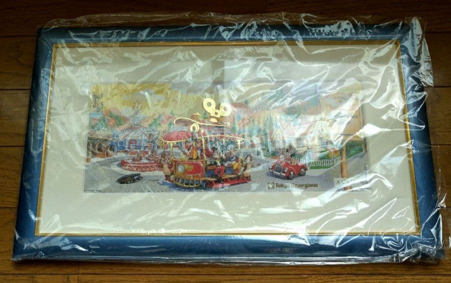 未使用☆東京ディズニーランド☆記念パスポート☆額入り