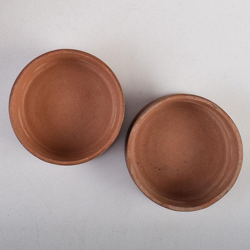 中国　紫砂　朱泥　山水漢詩文　一対　茶入　茶壷　在銘　V　R9473