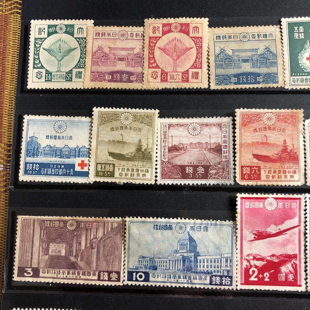 カタログ価38,210円！昭和3〜19年記念切手38種！１０シリーズ完！格安にて