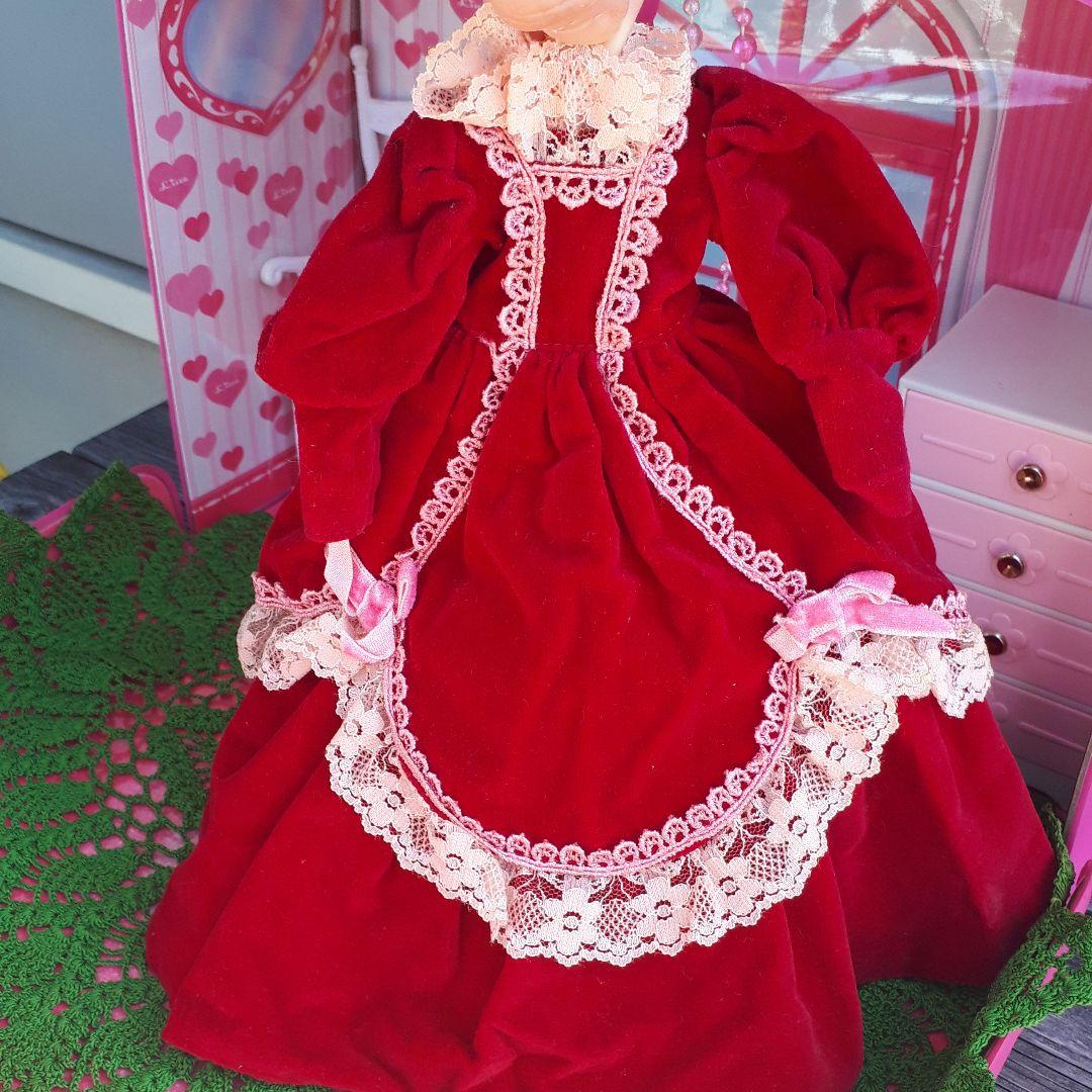 当時物 昭和レトロ ロマンチックシリーズ リカちゃん タカラバービー ドレス