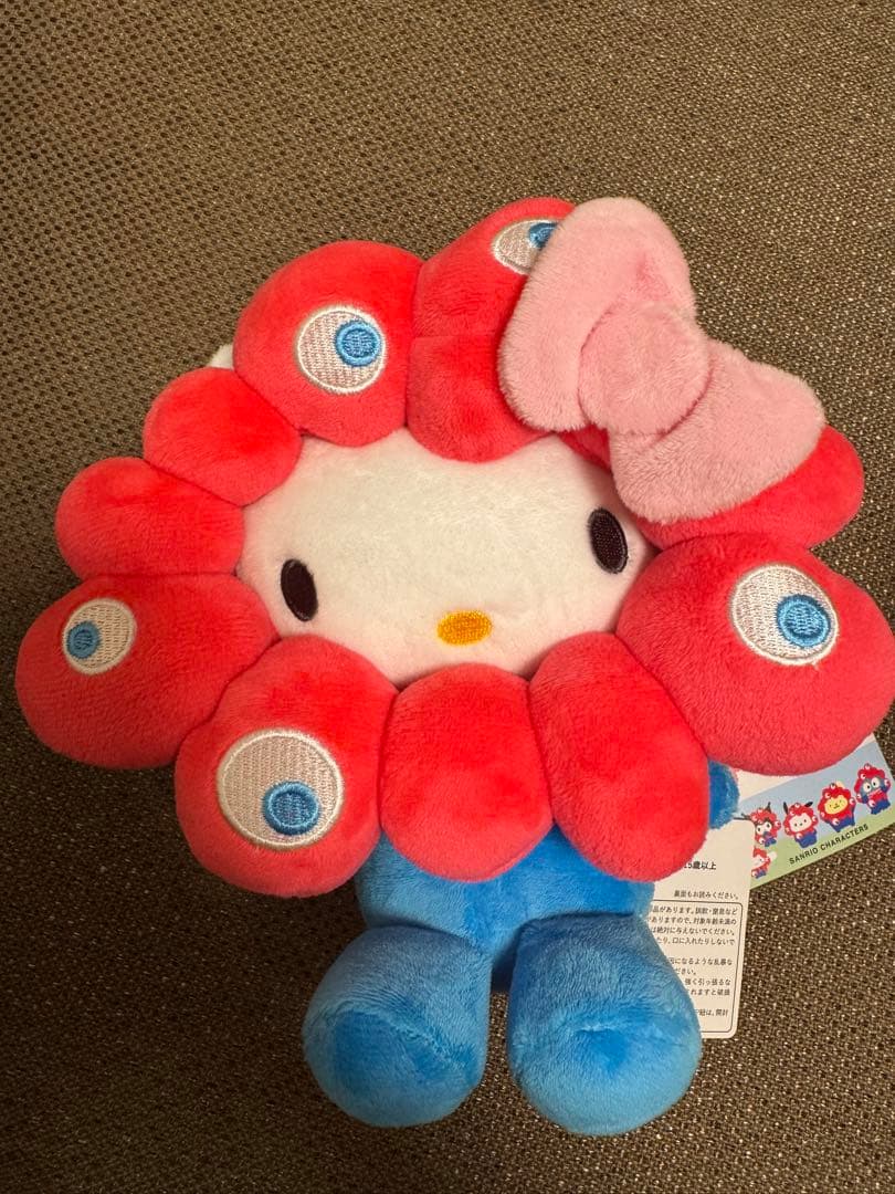 大阪万博 ミャクミャク サンリオ コラボ ぬいぐるみ キティ Mサイズ