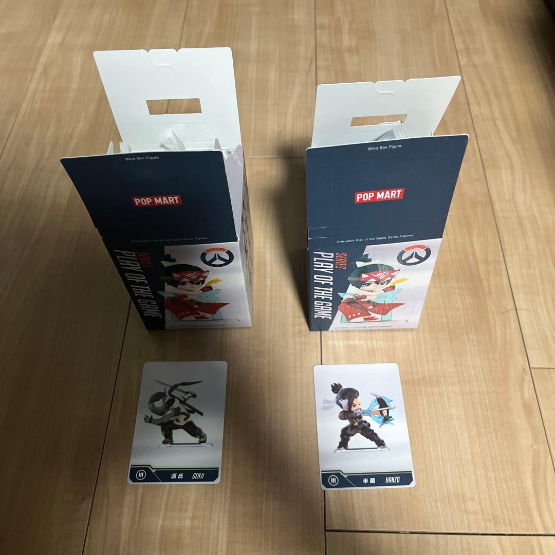 オーバーウォッチPOPMART PLAY OF THE GAMEシマダ兄弟セット