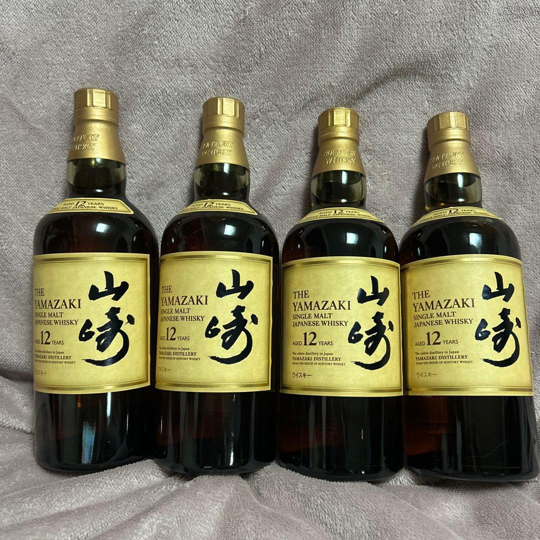 ひかりょう 　山崎 12年 シングルモルトウイスキー 700ml 4本
