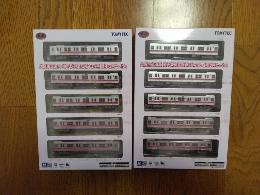 鉄道コレクション旧大阪市営地下鉄10A系基本5両+増結5両大阪メトロ大阪市交通局