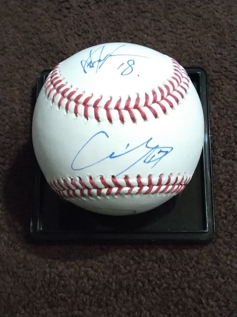 大谷翔平 山本由伸 佐々木朗希 直筆サインボール ドジャース　MLB公式球