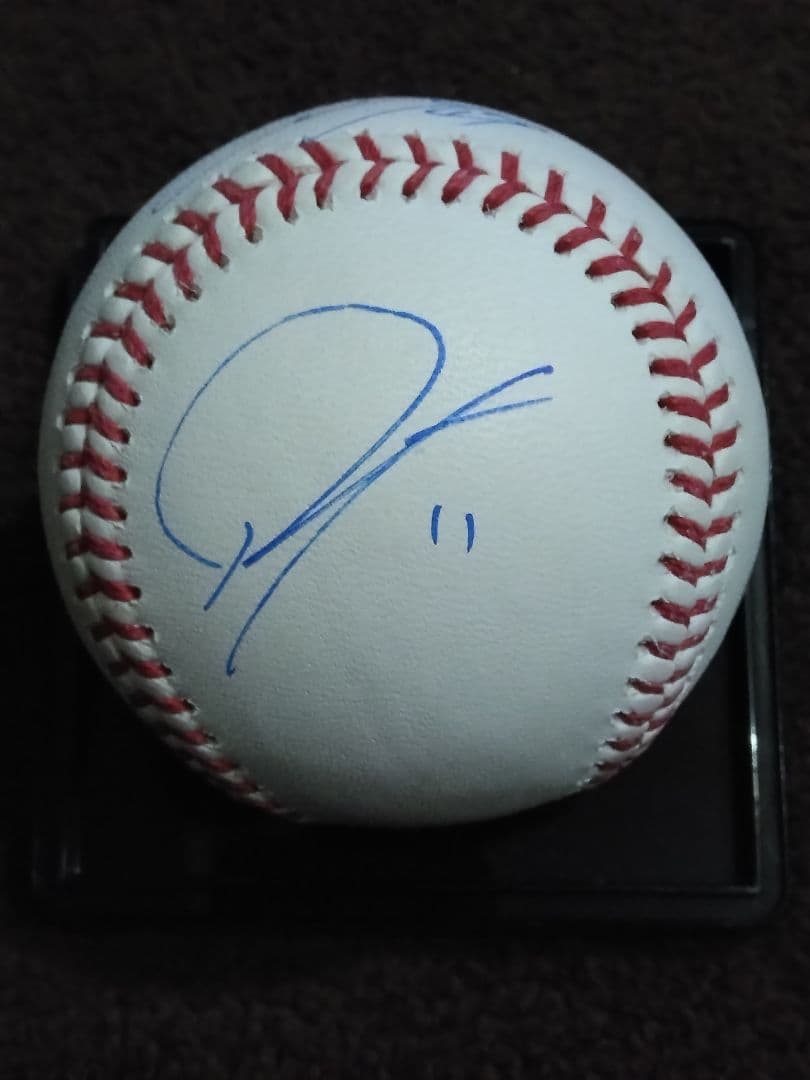 大谷翔平 山本由伸 佐々木朗希 直筆サインボール ドジャース　MLB公式球