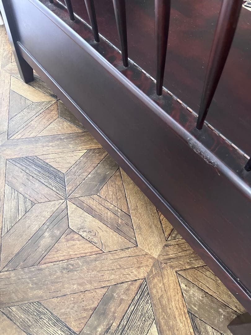 ちー。北海道民芸家具 収納付きベンチ(イス、収納箱)