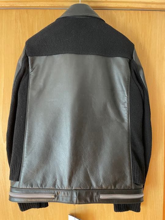 新品　UNDERCOVER ニットドッキング ダブルライダース