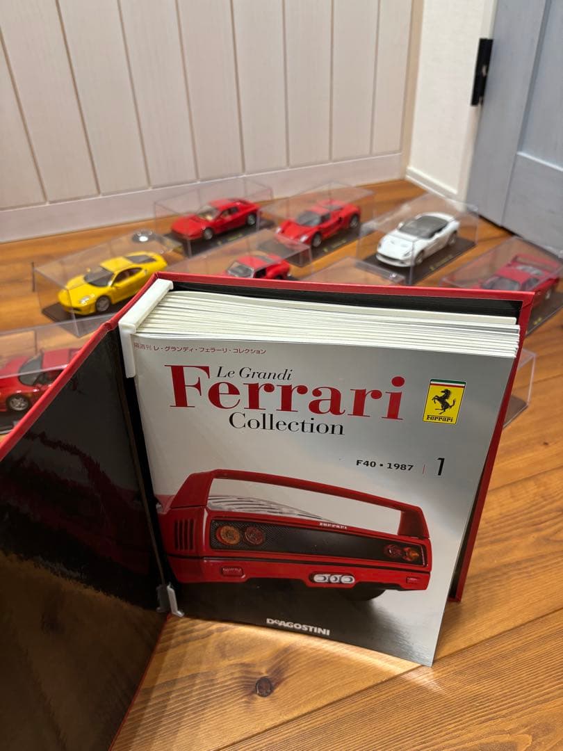 ディアゴスティーニ　Ferrari ミニカー 10台セット ブック付き値下げ！！