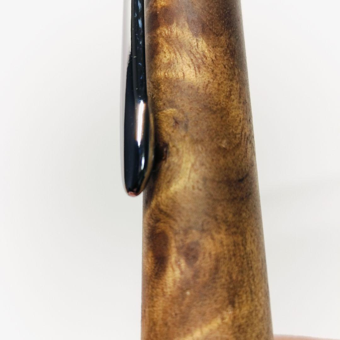 【極上杢】こぶた工房 マーブルウッド(S) シャープペンシル クリップ傷なし