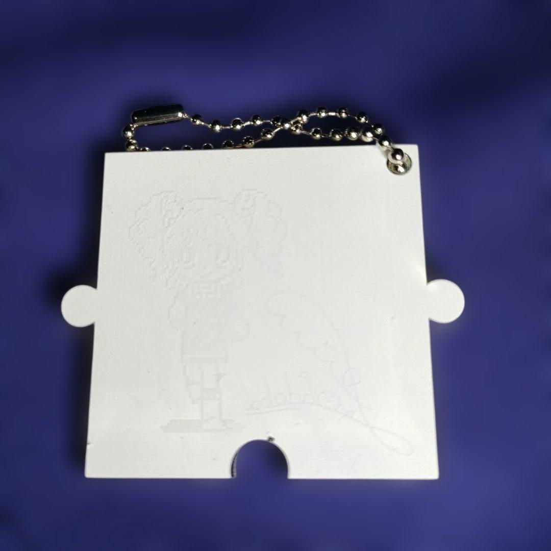 アイカツ！　天羽まどか　アクリルパズルピースキーホルダー