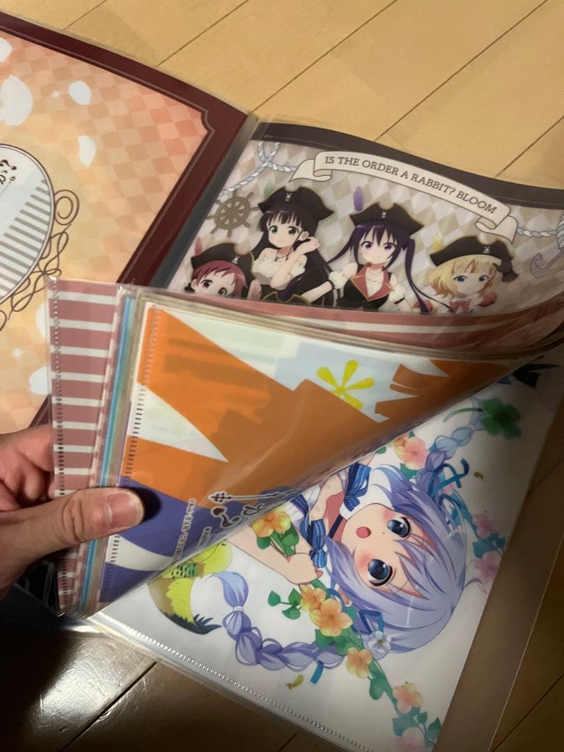 ごちうさ クリアファイル 120枚 ホルダー付き