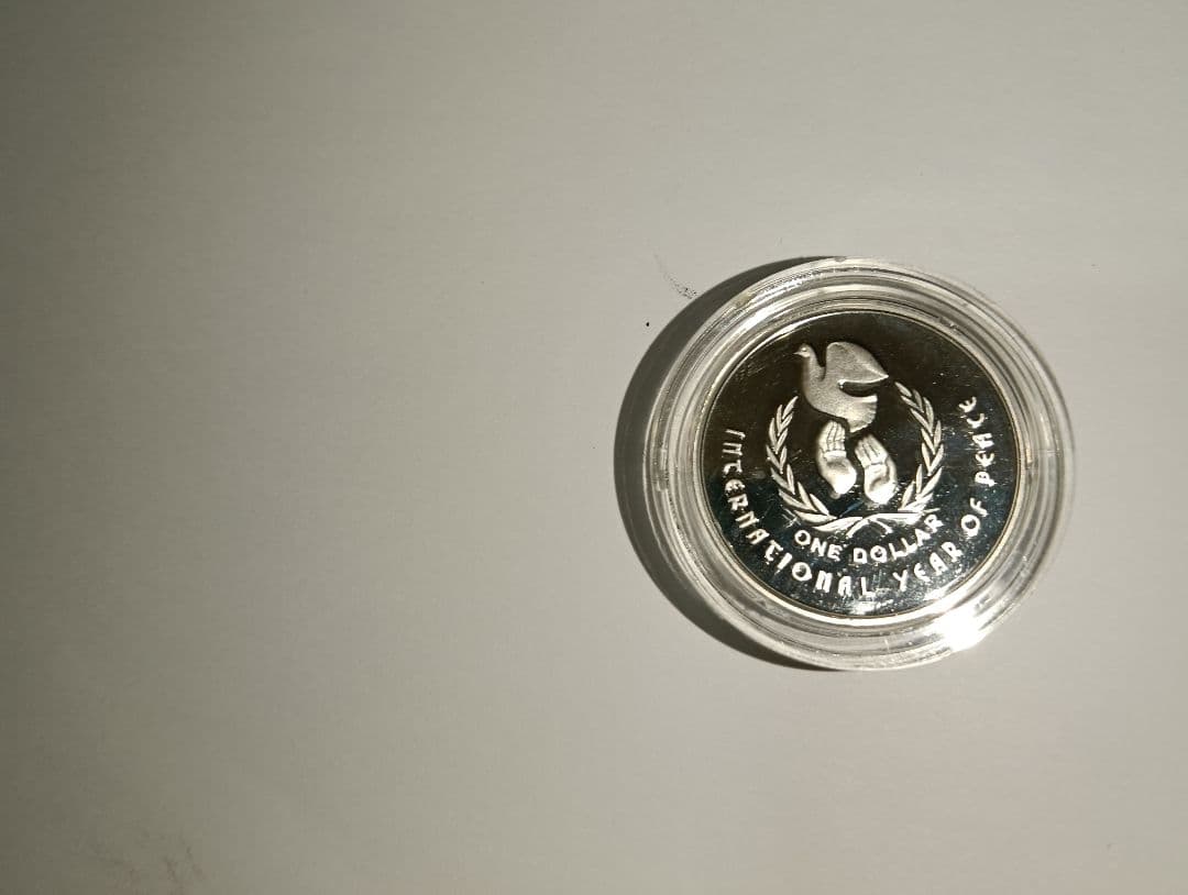 ☆【超レア物 超激安価格】☆ロイヤル・ミントMPN額面 1 ドル 循環認証未認証