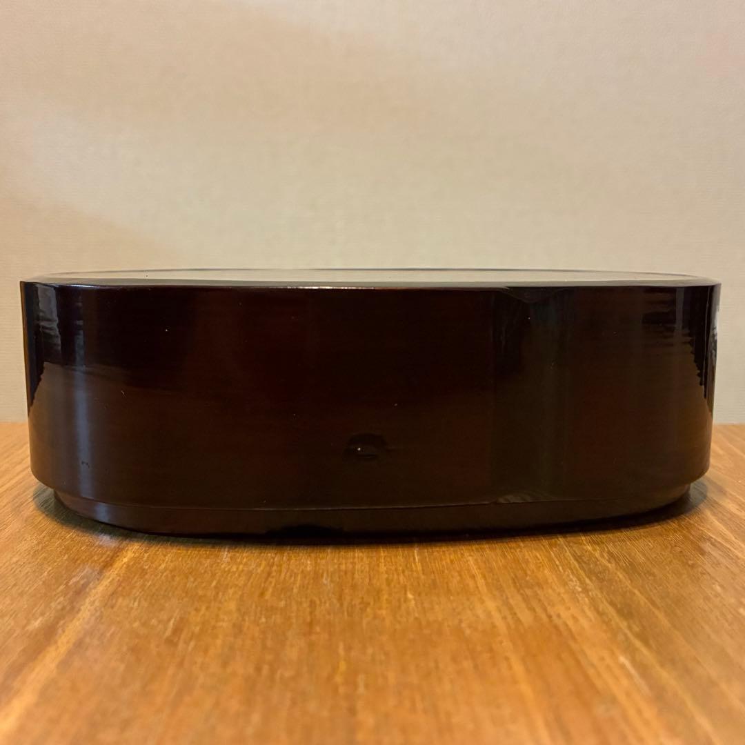 【新品】井川メンパ 望月 栄一作 静岡県指定郷土工芸品 楕円形 小判型