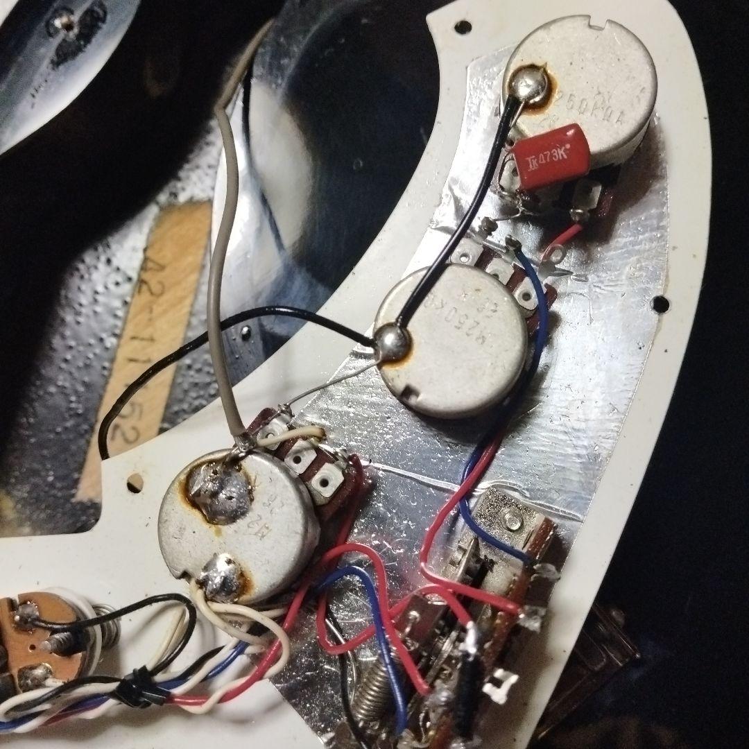 Aria pro ⅱ RS specialV MIJ 6弦ペグ不調