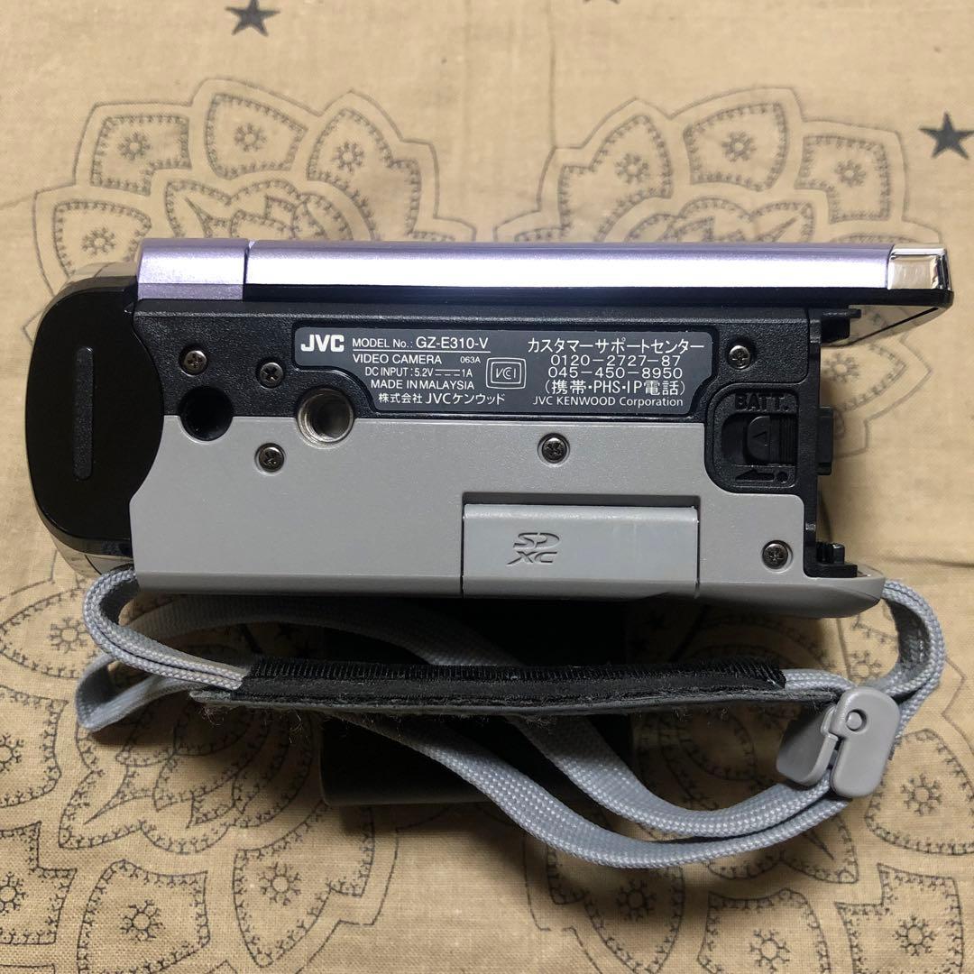 極美品 JVC Everio GZ-E310 バッテリー2個付 ビデオカメラ