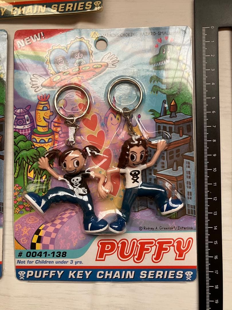 PUFFY キーホルダーセット